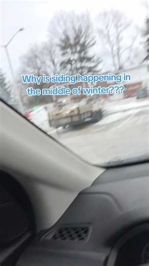 Winter Siding Installation in Ohio