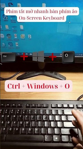 Keyboard Shortcut to Quickly Open the On-Screen Keyboard on Windows #howtoopentheonkeyboard