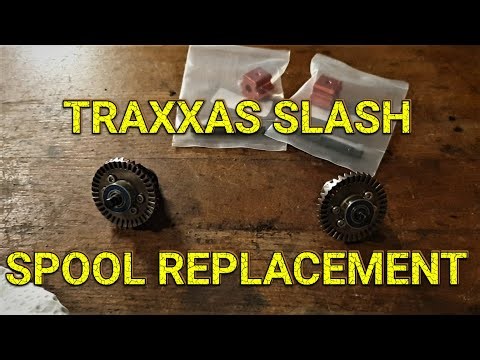 Slash differential locker installation