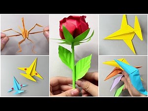 10+ Paper Craft Activities You Can Try at Home | Quick & Easy Crafts That You Can Make DIY