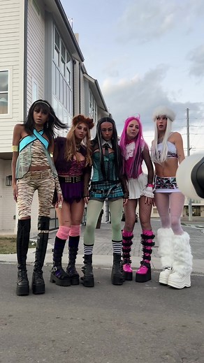 Monster High Group Halloween Costume Ideas