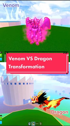 Venom vs Dragon Transformation - Which One Reigns Supreme?