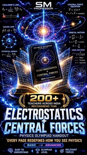 Volume 4 | Physics Handout Every Olympiad Student Needs | Electrostatics + Central Forces #inpho