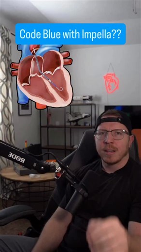 9.5K views · 867 reactions | Coding on IMPELLA?! Do you know WHEN and HOW to code a patient with Impella support? . Check out the ICU STARTER BUNDLE and the other Nurse Dose Cheat Sheets/Resources in the bio! . Follow for more ICU nursing education!  . #cvicu #cardiacnurse #criticalcare #nursingschool #icunurse | Nurse Dose Podcast | Facebook