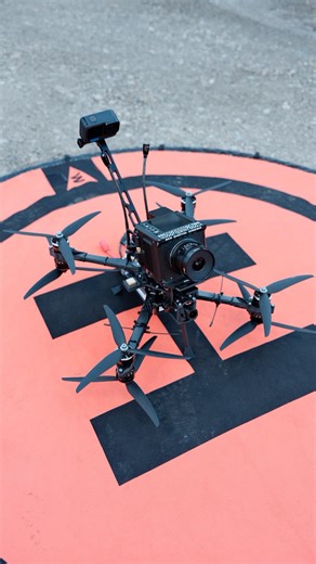 Jordan on Instagram: "strapped a gopro to the back of my 9” fpv drone for the first time i built this drone to carry my red komodo at 9000+ feet like you see in this video but i wasn’t sure how it would handle the extra weight of a gopro and mount it flew almost the same just with a little less flight time about 2-3 minutes pushing it hard at this altitude and weight i haven’t looked at the footage yet beyond the camera screen but excited to experiment more and share the final shots once i have 