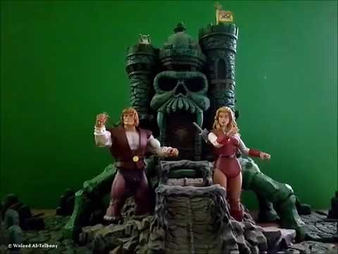 MOTUC He-Man (Prince Adam) & She-Ra (Adora) Transformation!