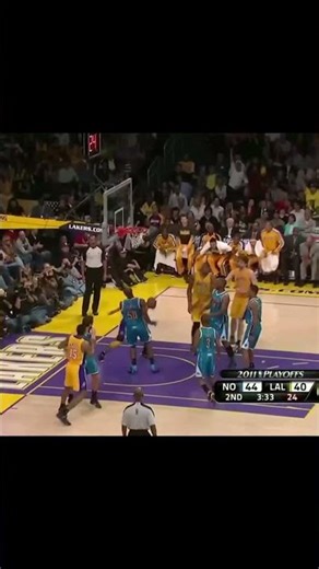NBA Playoffs Los Angeles Lakers vs New Orleans Hornets (2010/11) | Kobe Bryant Poster Dunk 🏀🔥