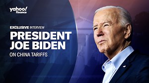 China tariffs are about 'being fair,' Biden tells Yahoo Finance
