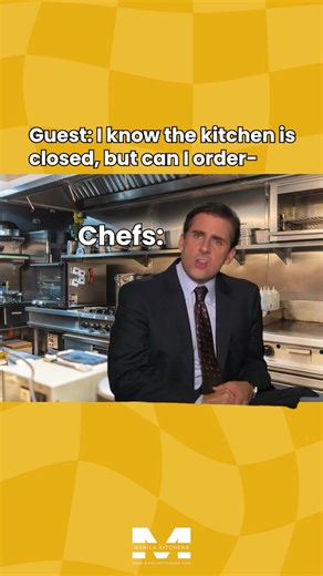 4.6K views | Chefs: Okay, then what’s your order? *wear their apron uniform back sadly*  | Manila Kitchens | Facebook