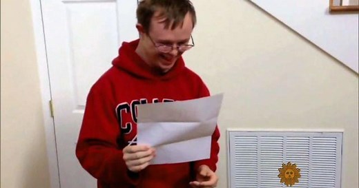 Teenager with Down syndrome achieves his college dream