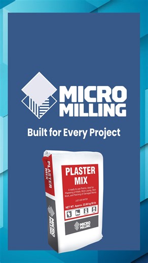 Skip the cracks, the lumps, and the stress. Your smooth wall era starts here. ✨ | Micro Milling Ltd