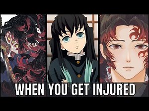 When you get injured - Demon slayer x listener asmr
