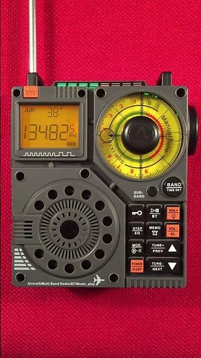 Raddy RF320 Shortwave Radio Chicago AIR Traffic 03312023