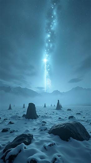 Frozen mountains, infinite peace #ambientmusic #relaxation #focusmusic