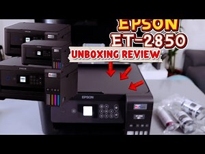 Epson EcoTank ET-2850 Three-In-One Wi-Fi Printer Review