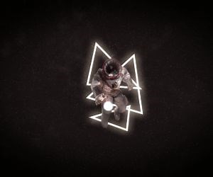 Spaceman Live Wallpaper