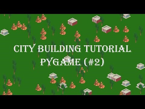 City builder tutorial series | Rendering images | pygame (#2)
