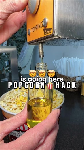 Ultimate Popcorn Buttering Hack for Movie Lovers