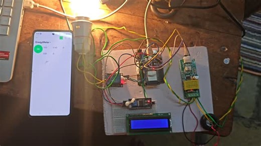 Bright Vision Educational on Instagram: "Smart Energy Meter using ESP32 & Blynk 📡⚡ | Real-Time Power Monitoring & Units Calculation | IoT Project 2025 #SmartEnergyMeter #ESP32 #Blynk #IoTProject #brightvisionedu"