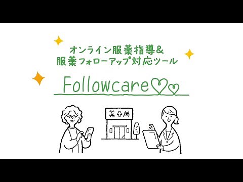オンライン服薬指導＆フォローアップ対応ツール Followcare グッドサイクルシステム