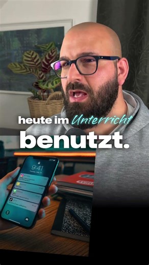 Heute um 19 Uhr geht’s um das Thema #Handys in der Schule.”