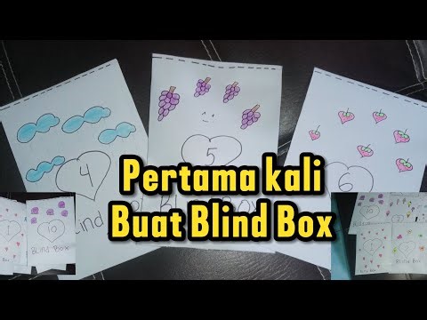 Cara Membuat Blind Box Sendiri Di Rumah 🥰🩷 Paper DIY 🩷