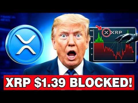 XRP NEWS TODAY: $1.39 Wall? Why XRP Can't Break Through (Market Trap?)