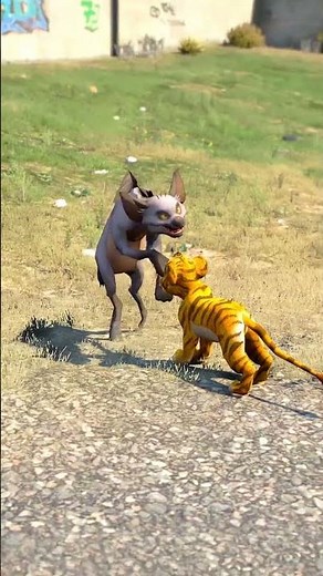 🐺🔥 GTA V | Husky Saves Super Lioness! 🦁👑😱
