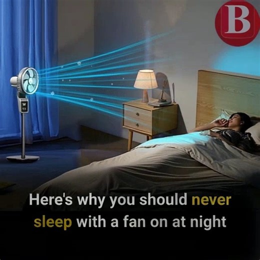 43K views · 41 reactions | The hidden risks of sleeping with a fan running all night | BNews | Facebook