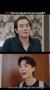 Jun being embarrassed and Sorn being proud the expression doesn't change at all🤣 . . #Boatoat #bl #boatyongyut #mystubbornep11 #mystubborn #junsorn #psorn #sornjun #boatoat | Exo Bl