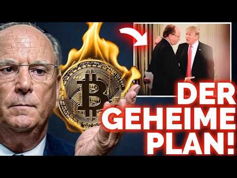 BlackRock & Trump übernehmen Krypto: Finks Warnung an alle Deutschen!