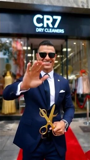 CR7 Dry Cleaners – No Wrinkles, Only Winners! 😎🔥 #Shorts #shortsfeed