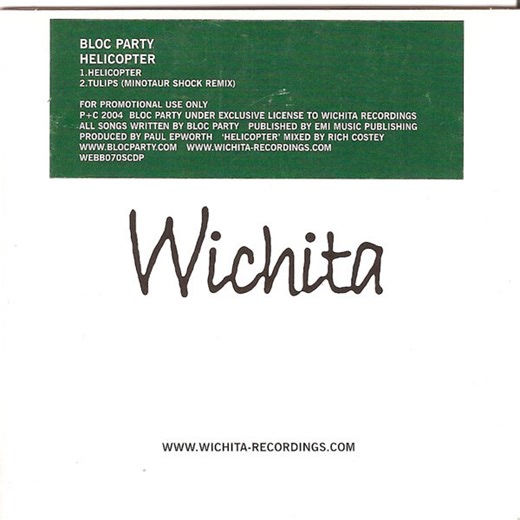 Bloc Party - Helicopter