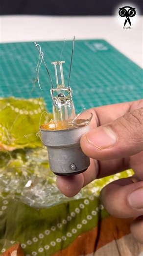 A old light bulb turn into a electric water heater simple diy made idea | Creative Own