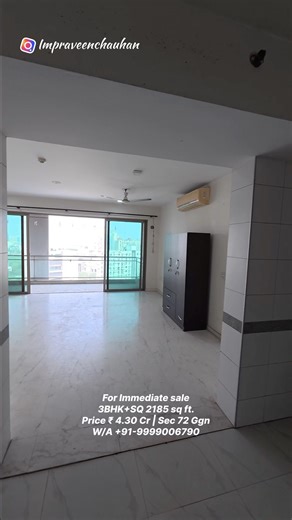 Ready to Move in 3BHK for sale in sector 72 Gurgaon
