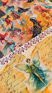 Create Magical Scrapbooking Pages like in a Fairy tale Book