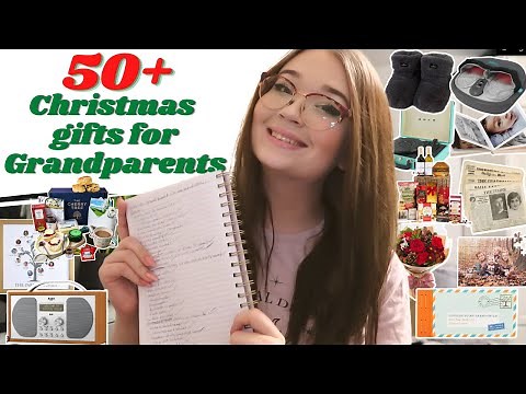 50+ CHRISTMAS GIFTS FOR GRANDPARENTS