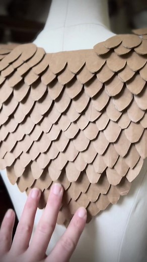 Cardboard Cosplay with Wolf Masks