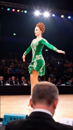 Irish Dance Championship 🇮🇪✨ | Lightning Treble Reel, Perfect Footwork and Solo Dress Power #dance