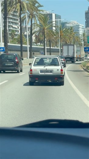 El FORD FIESTA XR2 en ruta