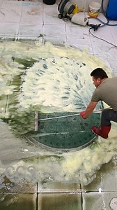 798K views · 4.5K reactions | So cute oval dirty rug washing #satisfying | Change Cleaning | Facebook