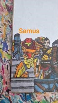 Samus #drawing #gaming #metroid #samus