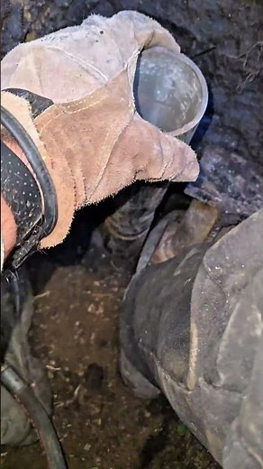 Garage Sinking? Watch Us Install Steel Piers for a Permanent Fix! 🔩🏠 #FoundationRepair