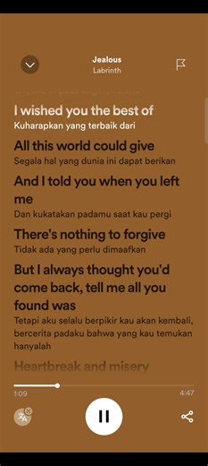 #jealous #music #lirics