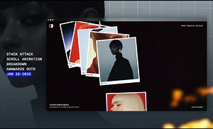 自动堆叠卡片！这个滚动动画荣获Awwwards SOTD大奖，简直绝了！｜ 源码下载