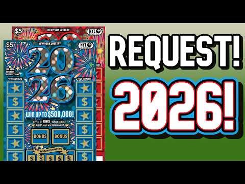 Can the 2026 Tickets make our year?? Viewer Request! | New York Lottery Gamnepolay