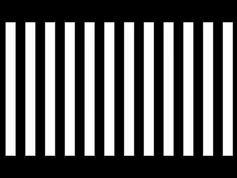 Optokinetic Stripes (Right to Left) for Head Roll Exercises to Treat Mal de Debarquement Syndrome