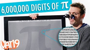 4.7K views · 51 reactions | Look very closely. This poster contains nearly 6 million digits of Pi! | Vat19.com | Facebook