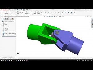 SolidWorks Tutorial | Design and Assembly of Ball Pin Joint