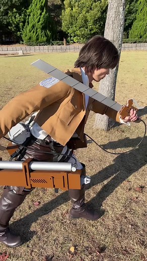 誓った！！！！#大音量イヤホン必須 #進撃の巨人#進撃の巨人#fyp #立体機動装置 #コスプレ #カッコいい #英雄 #doa